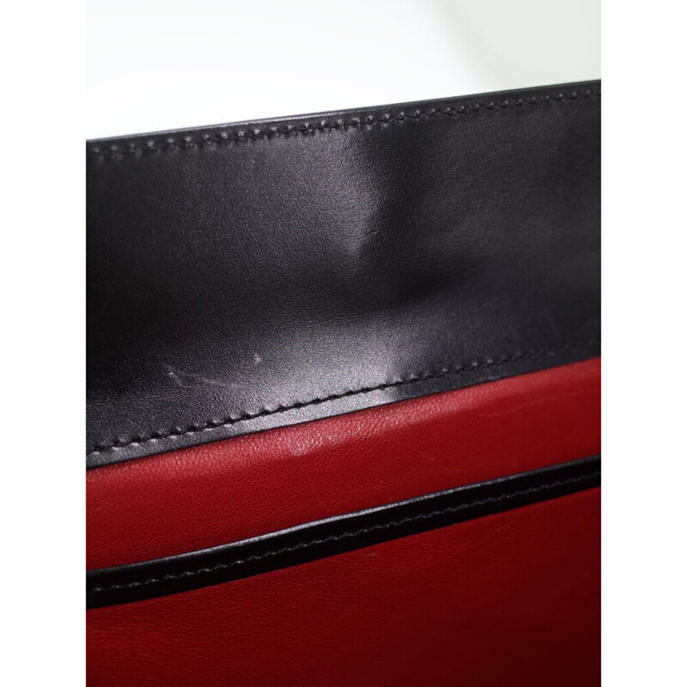 Celine Leather Shoulder Bag Semi - Picture 5 of 9